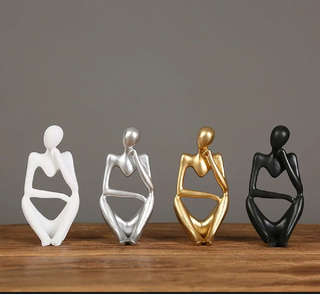 দ্য থিঙ্কার জিপসাম দিয়ে তৈরি উপহার