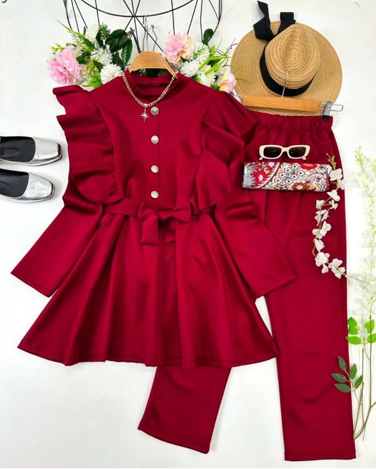 ওয়েস্টার্ন টু-পিস কো-অর্ড সেট