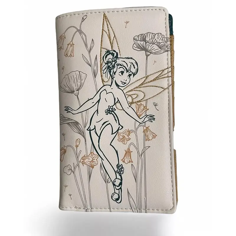 লাউঞ্জফ্লাই টিঙ্কার বেল এমব্রয়ডারি ওয়ালেট