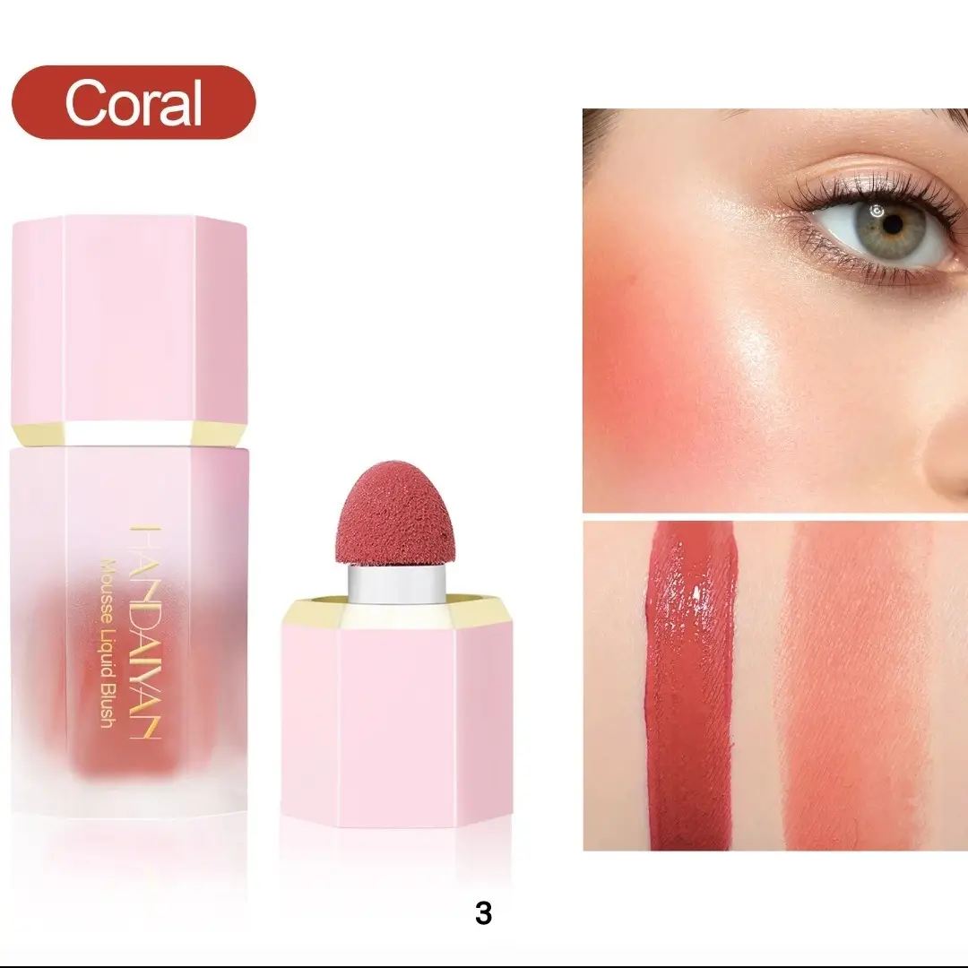 বিউটি মেকআপ 6 কালার ব্লাশ লিকুইড