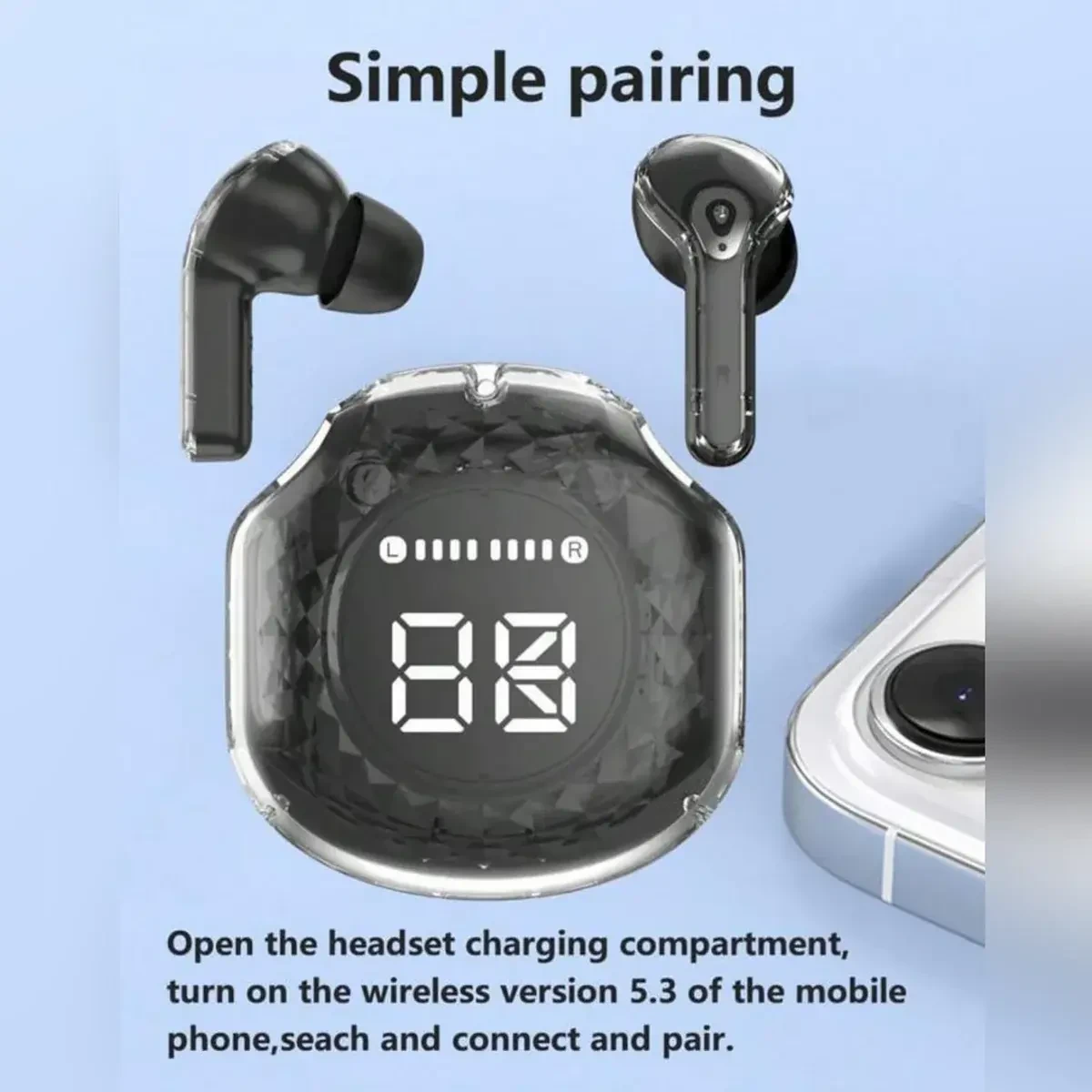 Ultrapods Pro 300mAh Battery. Wireless 5.3.