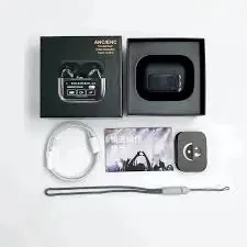 A9 Pro ANC ENC Wireless Earbuds Touch Control Double Dark Noise Reduction Black