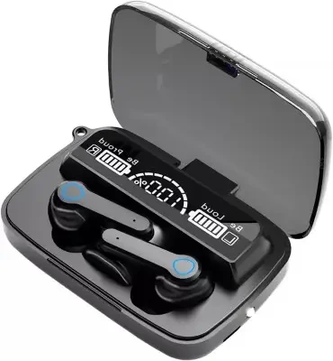 M19 Pro Earphone Bluetooth Wireless Headphones with Microphone Low Latency.