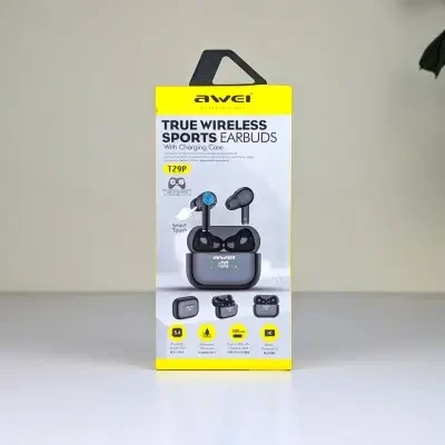 Awei T29P Anc Gaming Wireless Earbuds -Bluetooth V6.0
