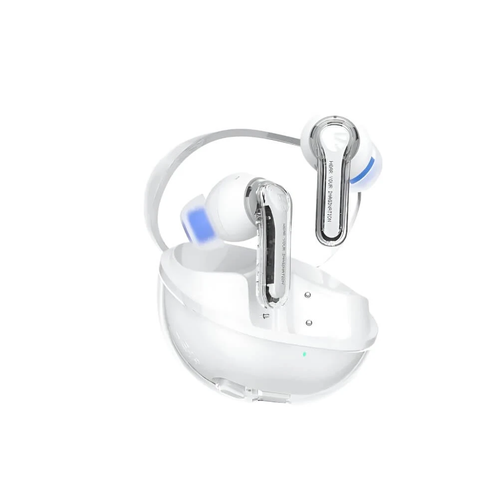 SoundPEATS Clear True Wireless Earbuds – White
