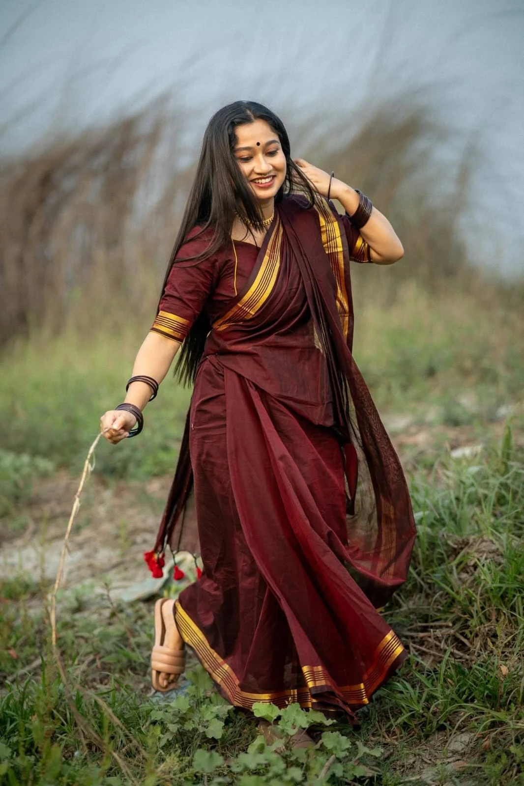 Tangail original handmade cotton saree