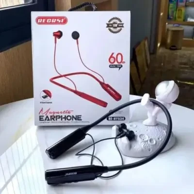 Recrsi RE-NY034 TF Card Expand Wireless Bluetooth Neckband
