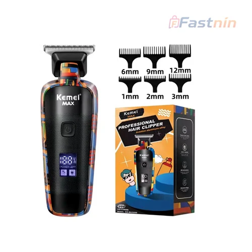 কেমেই KM-MAX5090  প্রফেশনাল হেয়ার ক্লিপার ফর মেন।