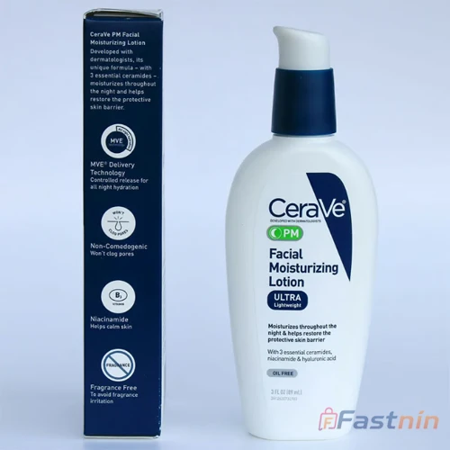 CeraVe PM Facial Moisturizing Ultra Lightweight Lotion 89ml
