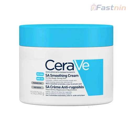 CeraVe SA Smoothing Cream for Dry Rough Bumpy Skin - 340g