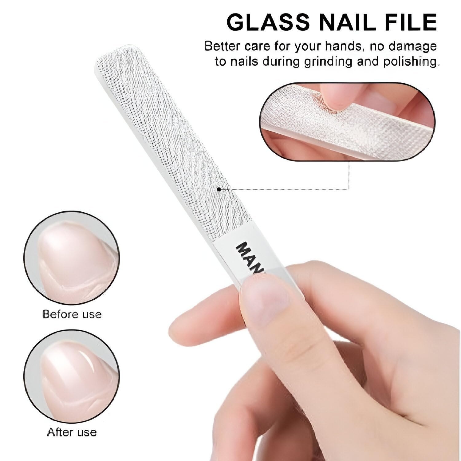 Nail Cutter 8pcs Set Portable Manicure Tool - Image 4